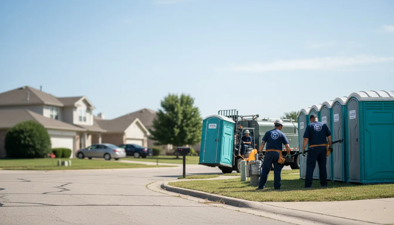 Porta Potty Rental in Ridgeville, IN near me